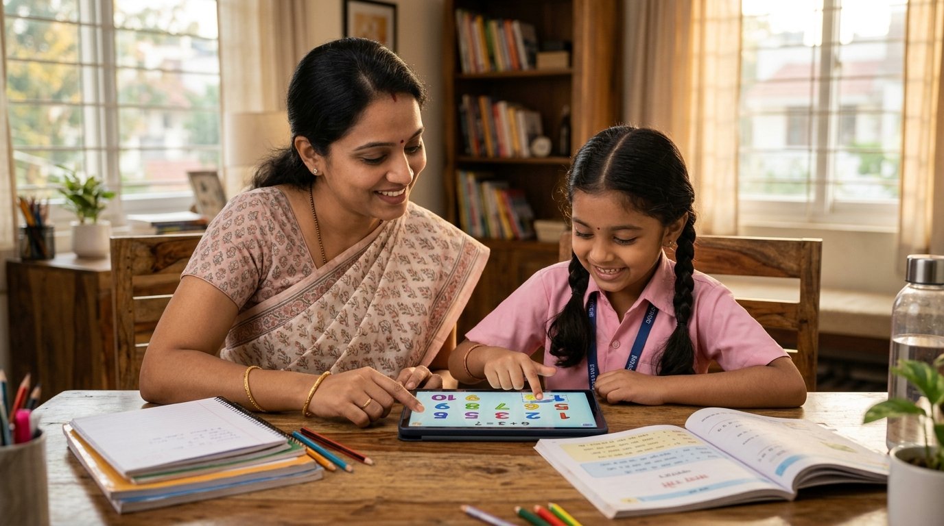 Active micro-learning creates shared joy and measurable academic progress at home.