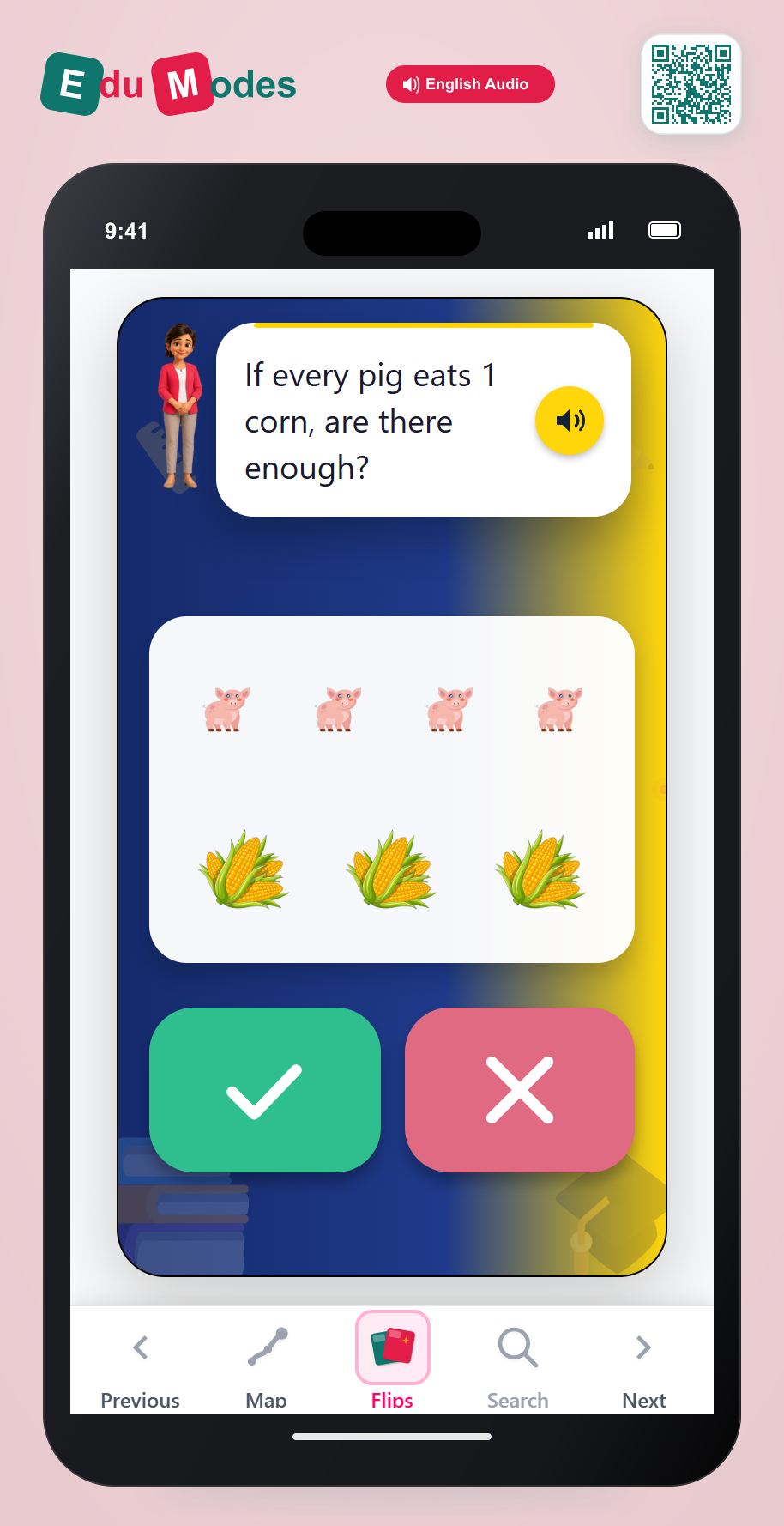 Are there enough? Pig and Corn - Interactive Learning Game Preview