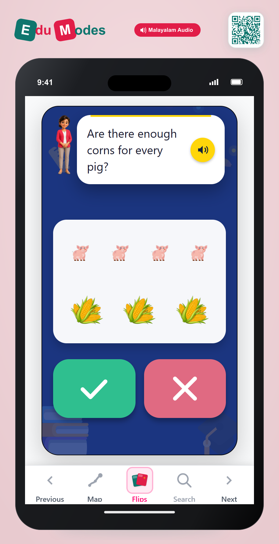 Are there enough? Pig and Corn - Interactive Learning Game Preview