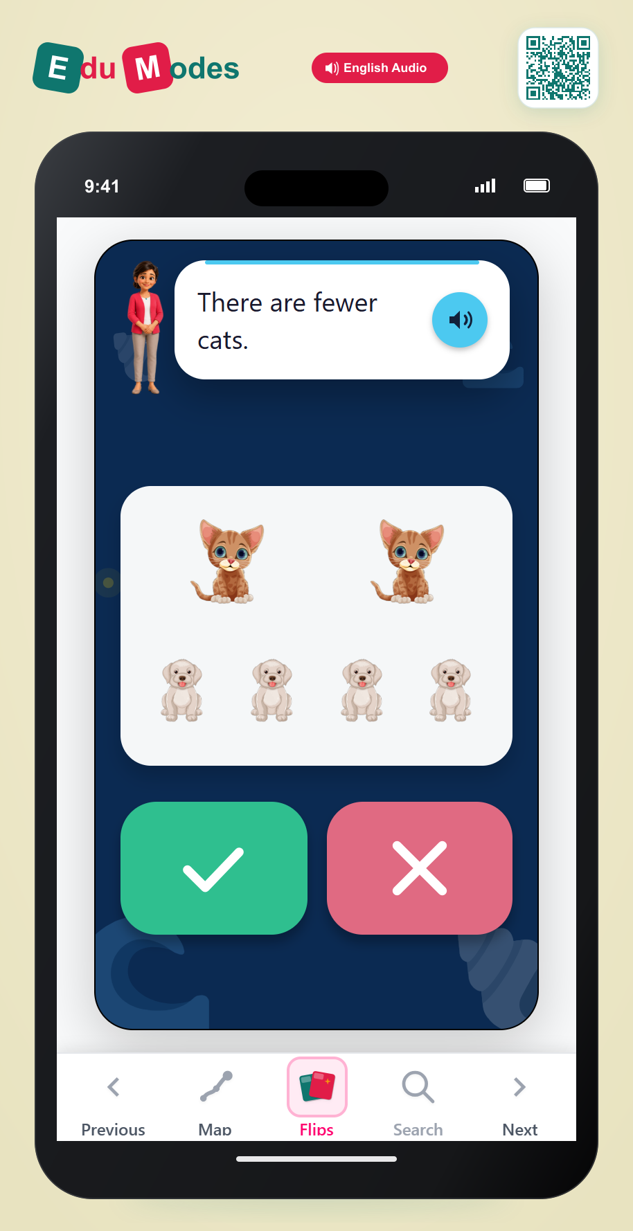 Fewer Cats and Dogs - Interactive Learning Game Preview