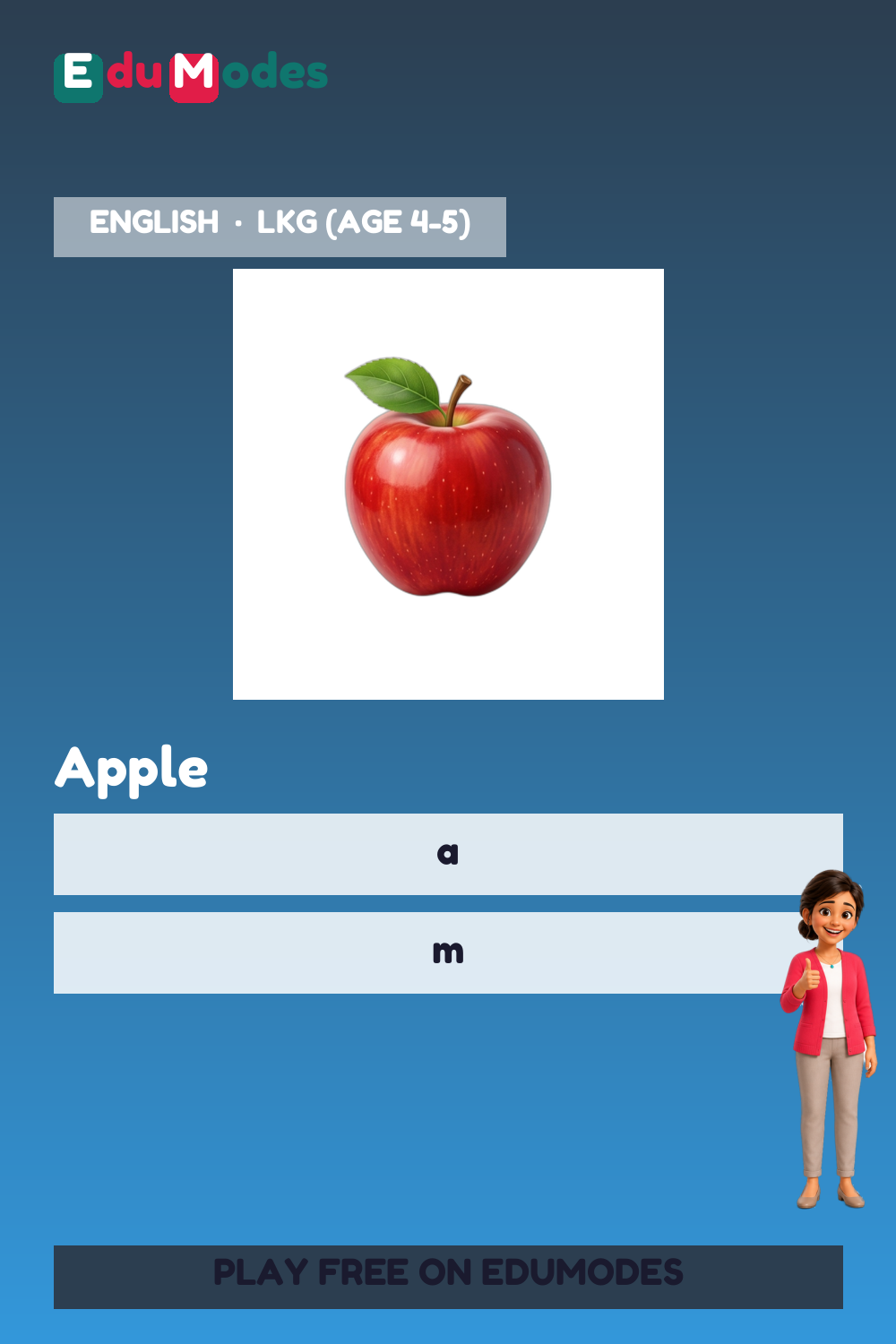 Identify the first sound in a word: A-Z Review - Interactive Learning Game Preview