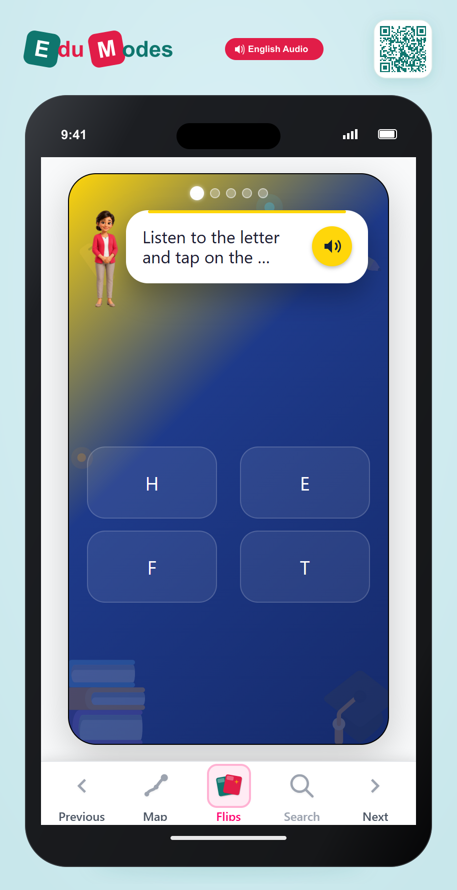 Listen & Find: F to J - Interactive Learning Game Preview