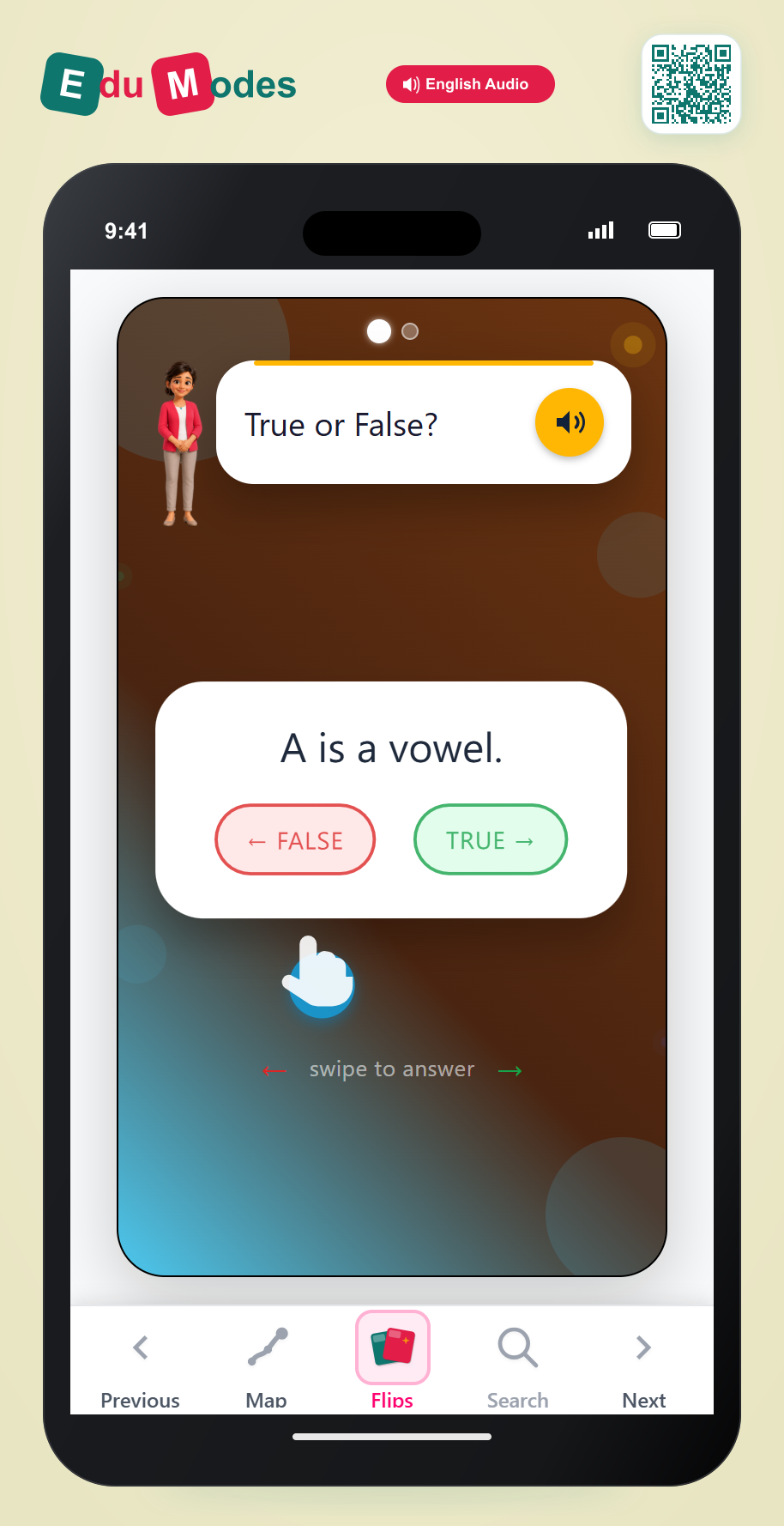 Vowel or Consonant 1 - Interactive Learning Game Preview