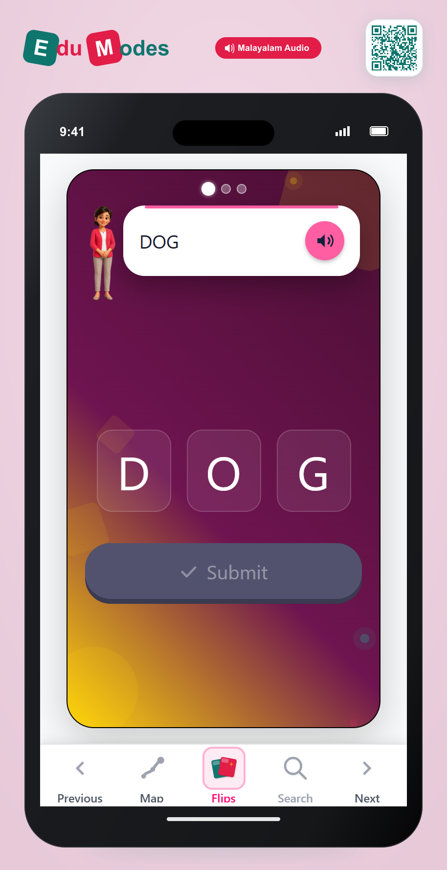 Find the Vowel in CVC Words - Interactive Learning Game Preview