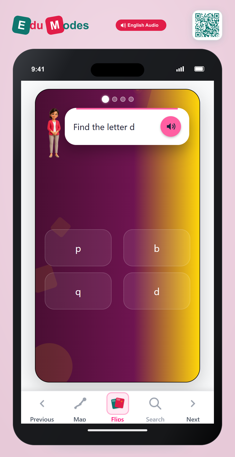 Frequently Confused Letters: Review - Interactive Learning Game Preview