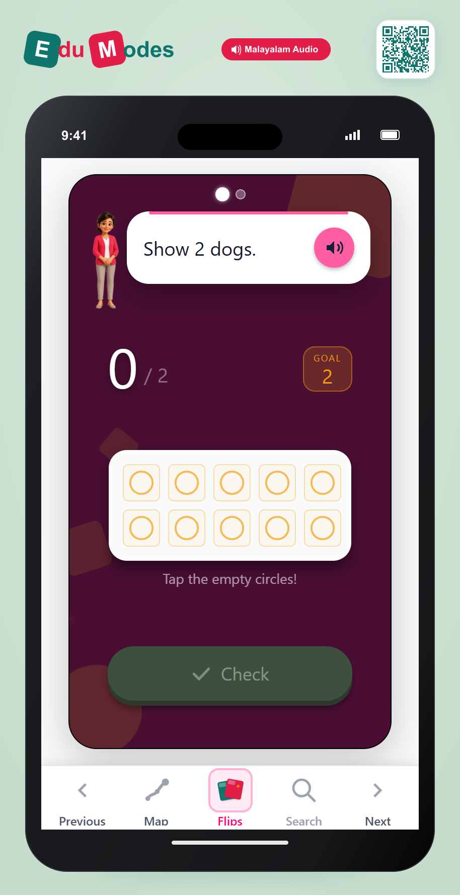 Show 3 Dogs - Interactive Learning Game Preview