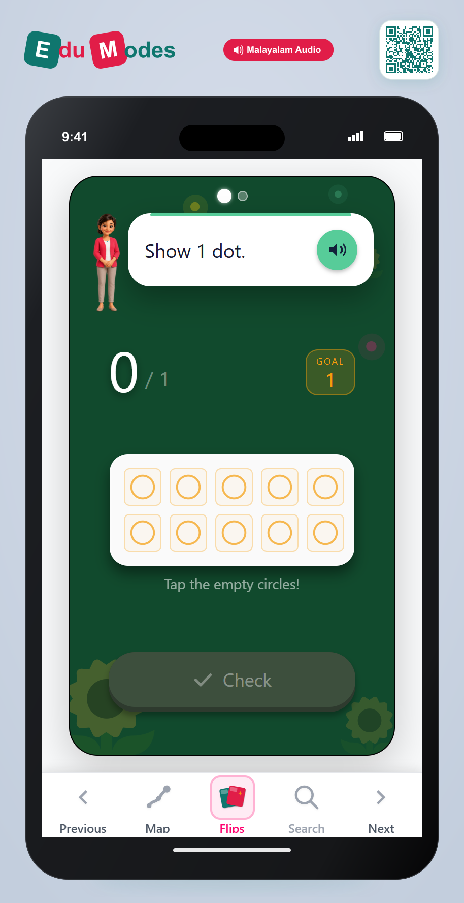 Show Numbers up to 3 - Interactive Learning Game Preview