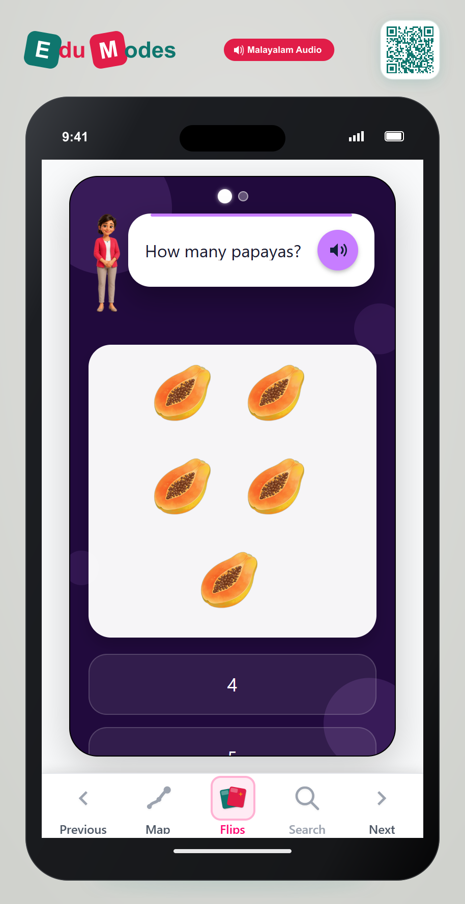 Counting Review to 5 - Interactive Learning Game Preview