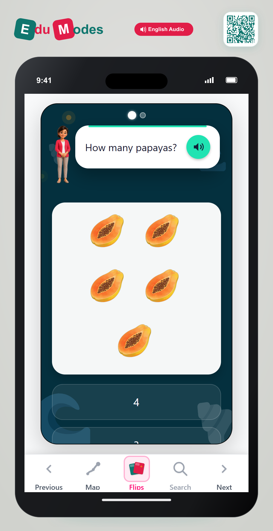 Counting Review to 5 - Interactive Learning Game Preview
