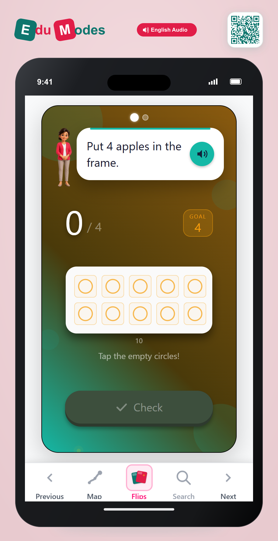 Build 4 and 5 on a Frame - Interactive Learning Game Preview