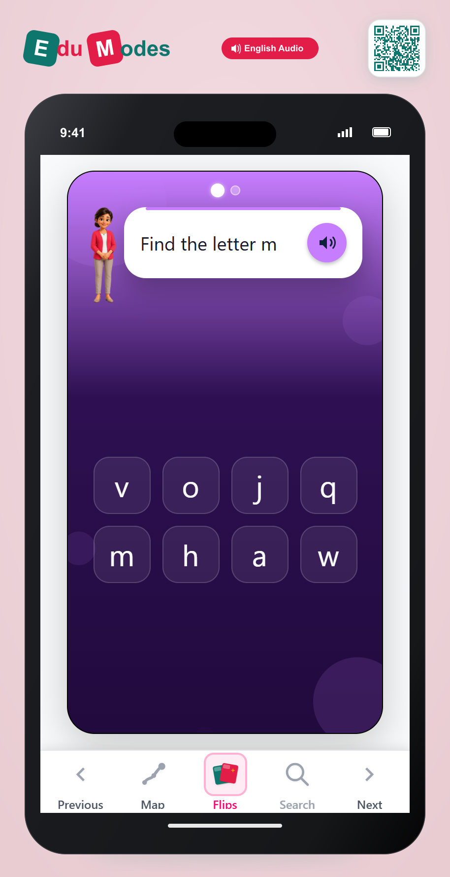 Find the Lowercase Letters: m, c - Interactive Learning Game Preview