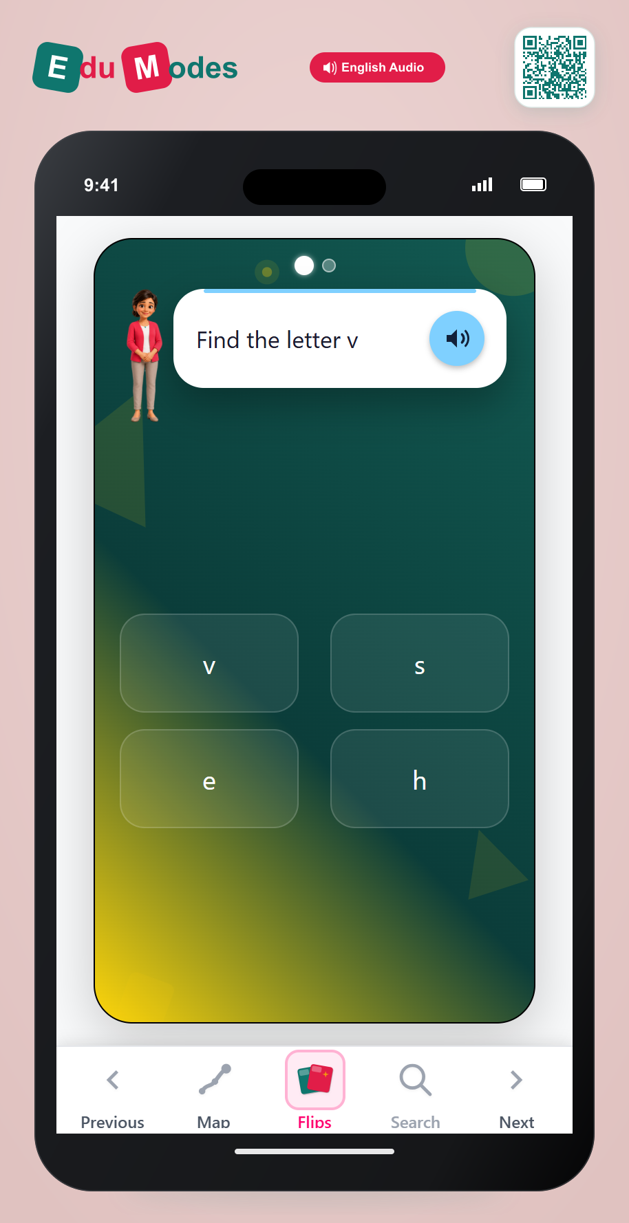 Find the Lowercase Letters: v, l - Interactive Learning Game Preview