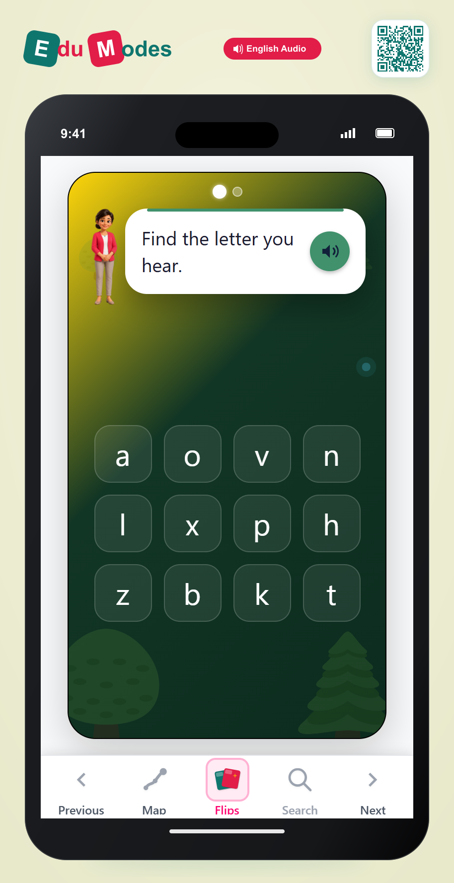 Lowercase Letters o and v - Interactive Learning Game Preview