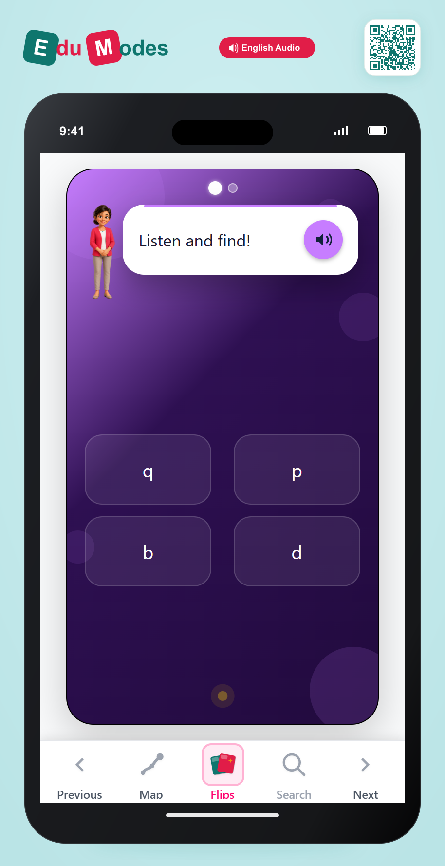 Confused Letters: p and q (Part 3) - Interactive Learning Game Preview