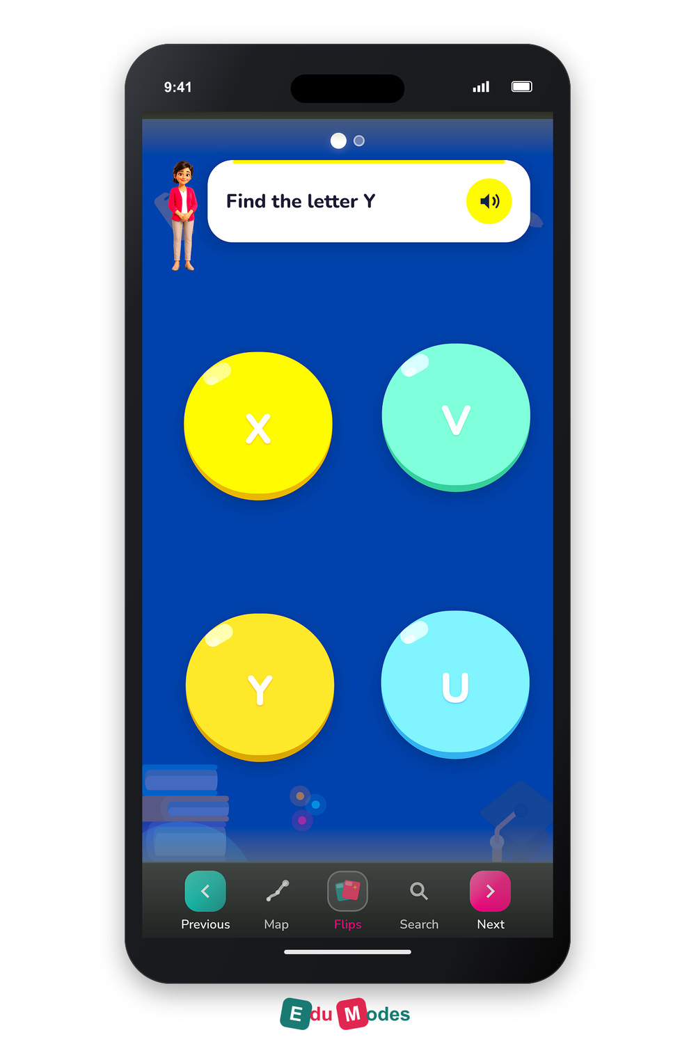Uppercase Letters Y, Z - Interactive Learning Game Preview