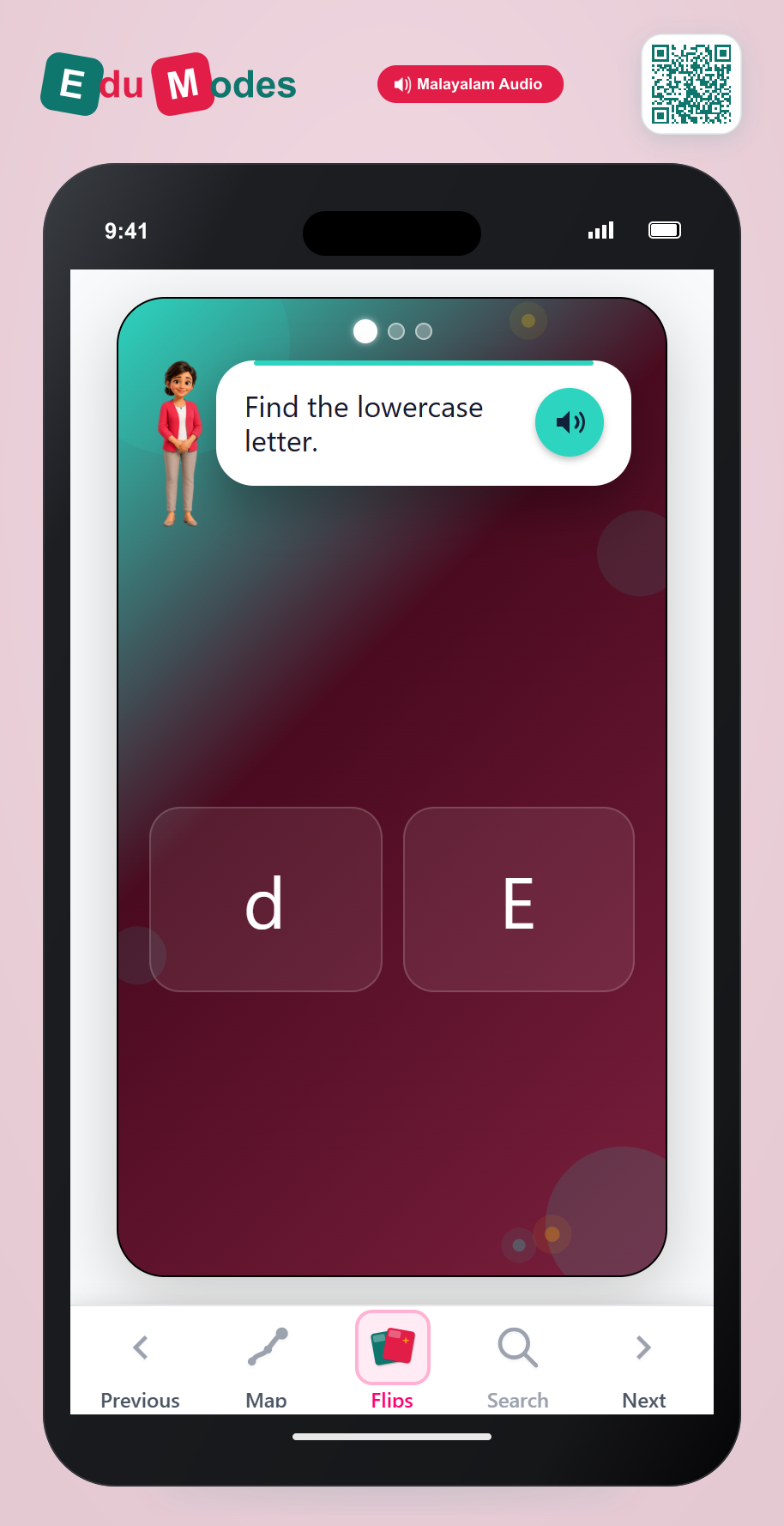 Find the lowercase letters 2 - Interactive Learning Game Preview