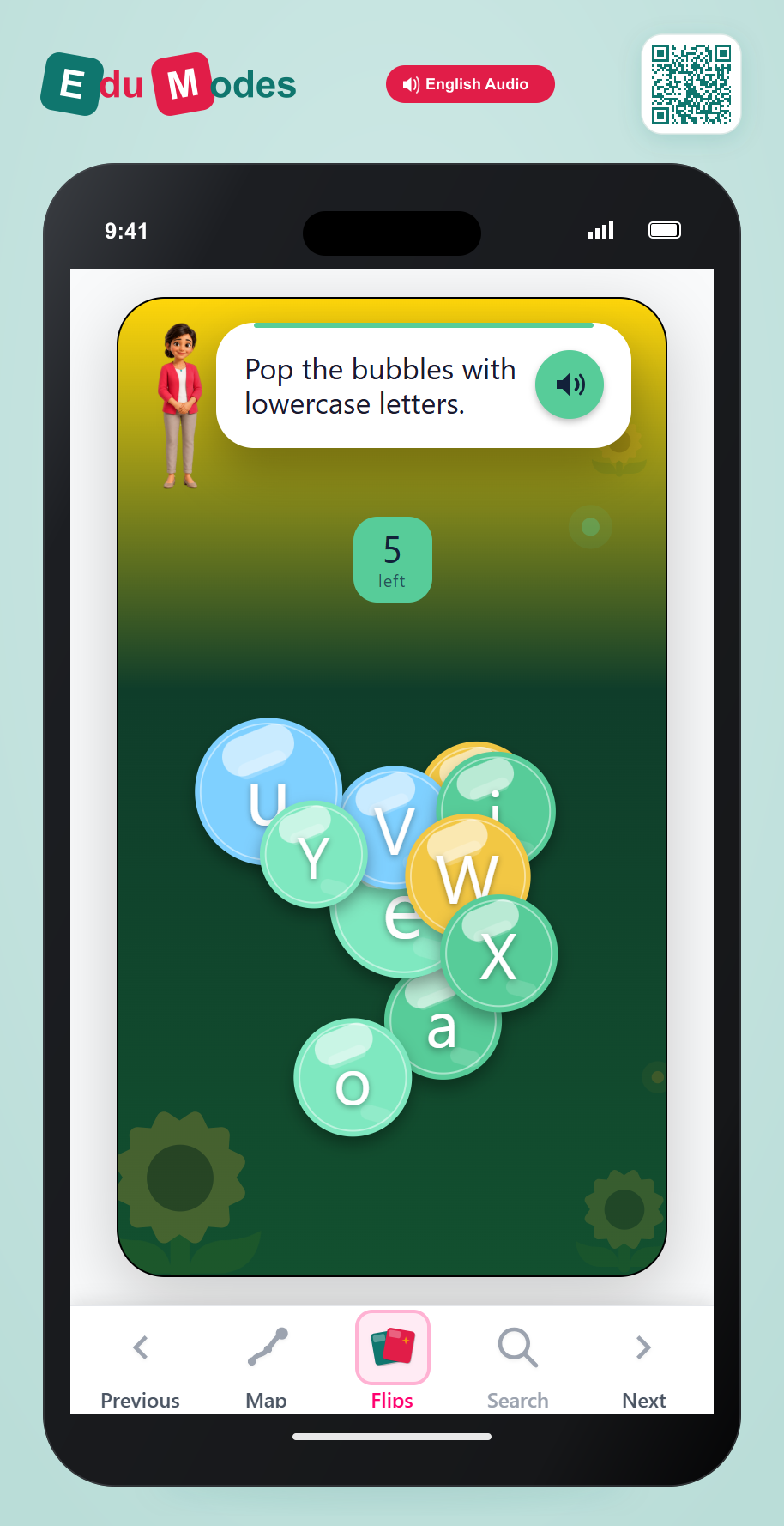 Find the lowercase letters 9 - Interactive Learning Game Preview