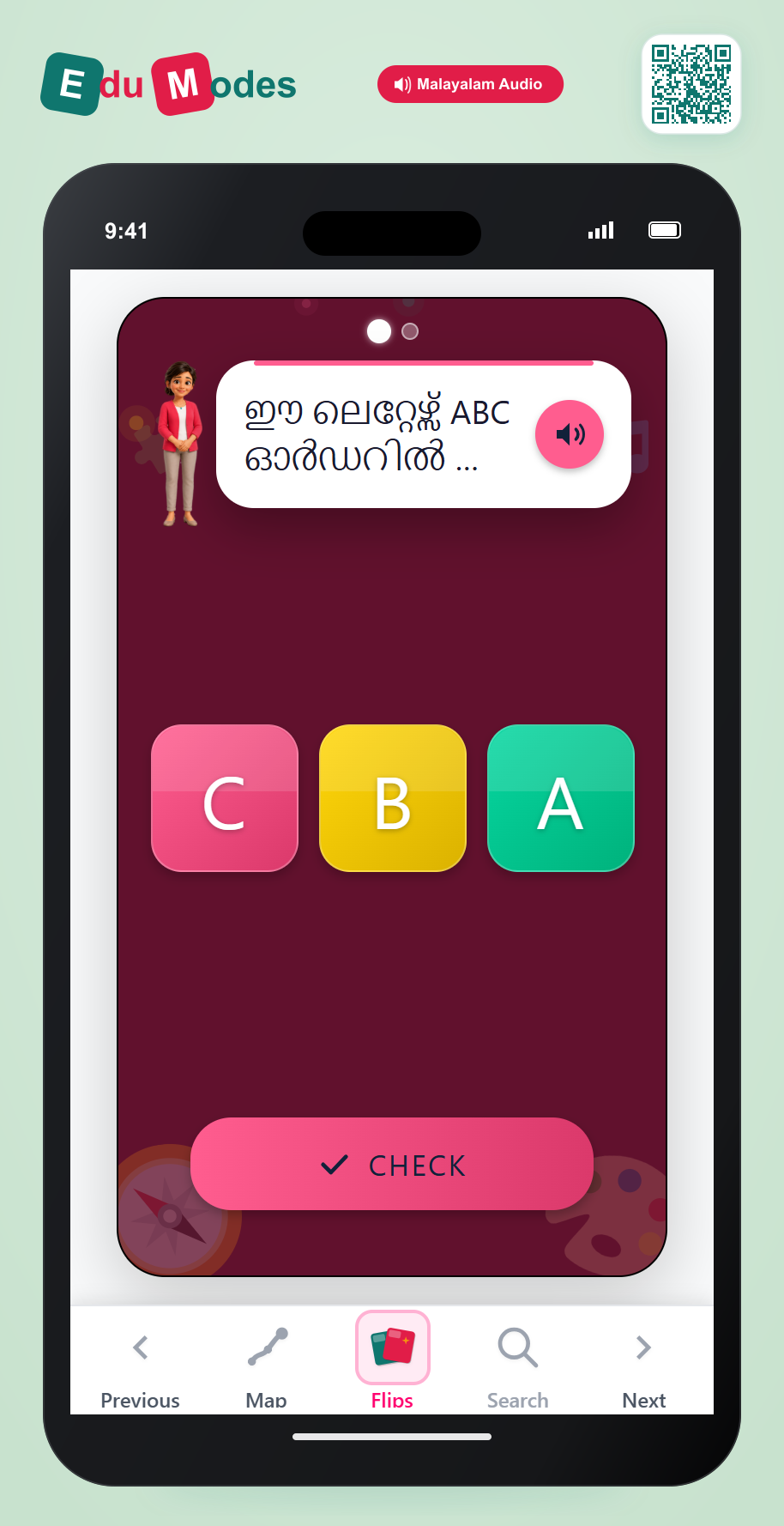 Put the letters in ABC order - Sort A B C - Interactive Learning Game Preview