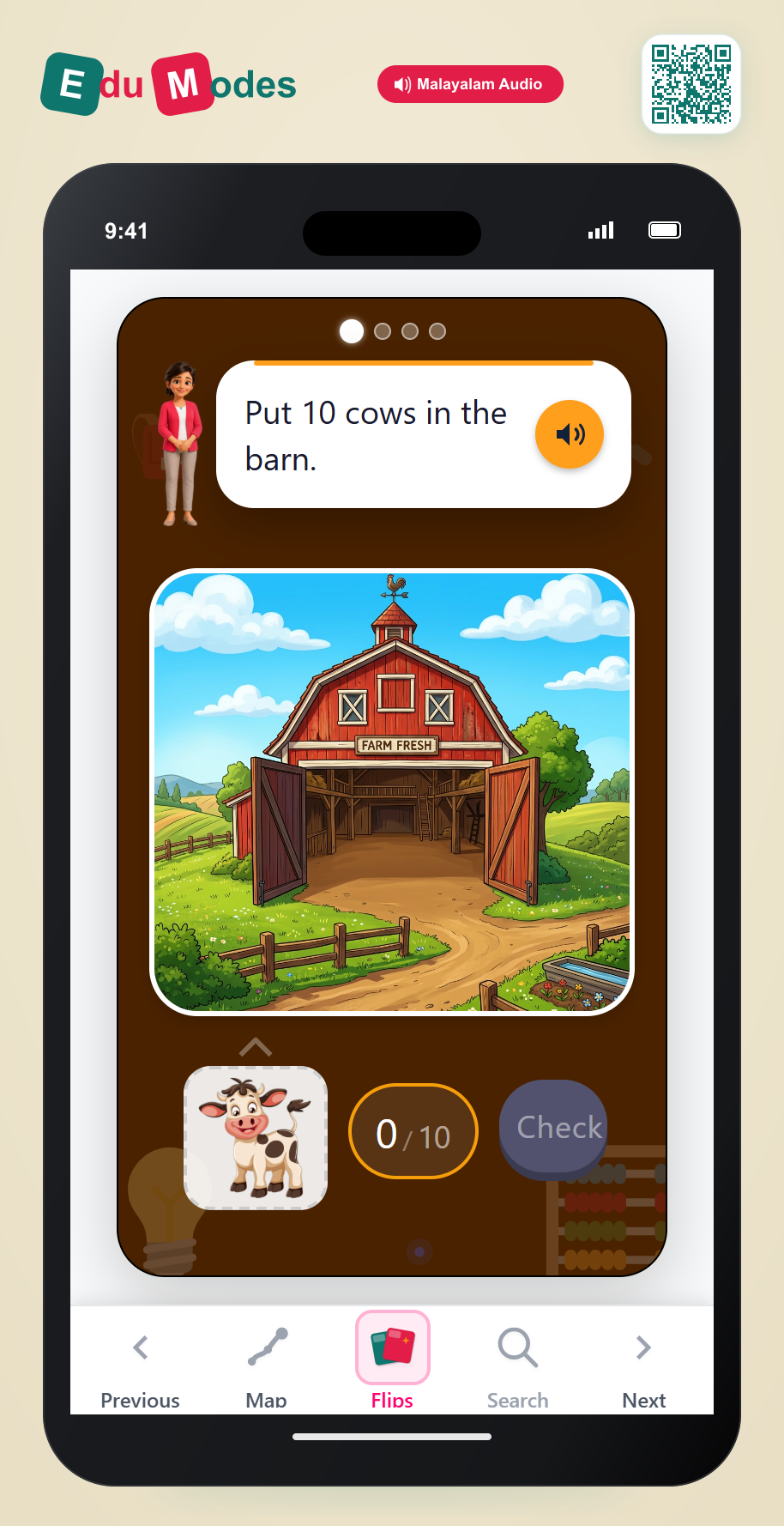 Pack 10! - Interactive Learning Game Preview