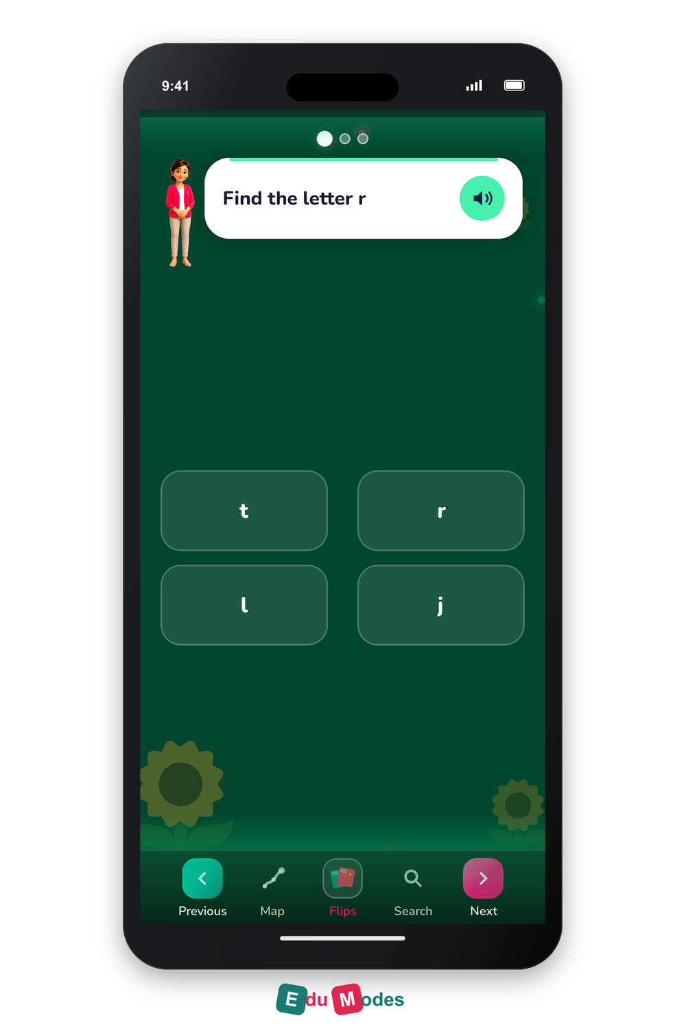 Lowercase Letters r, s, t - Interactive Learning Game Preview