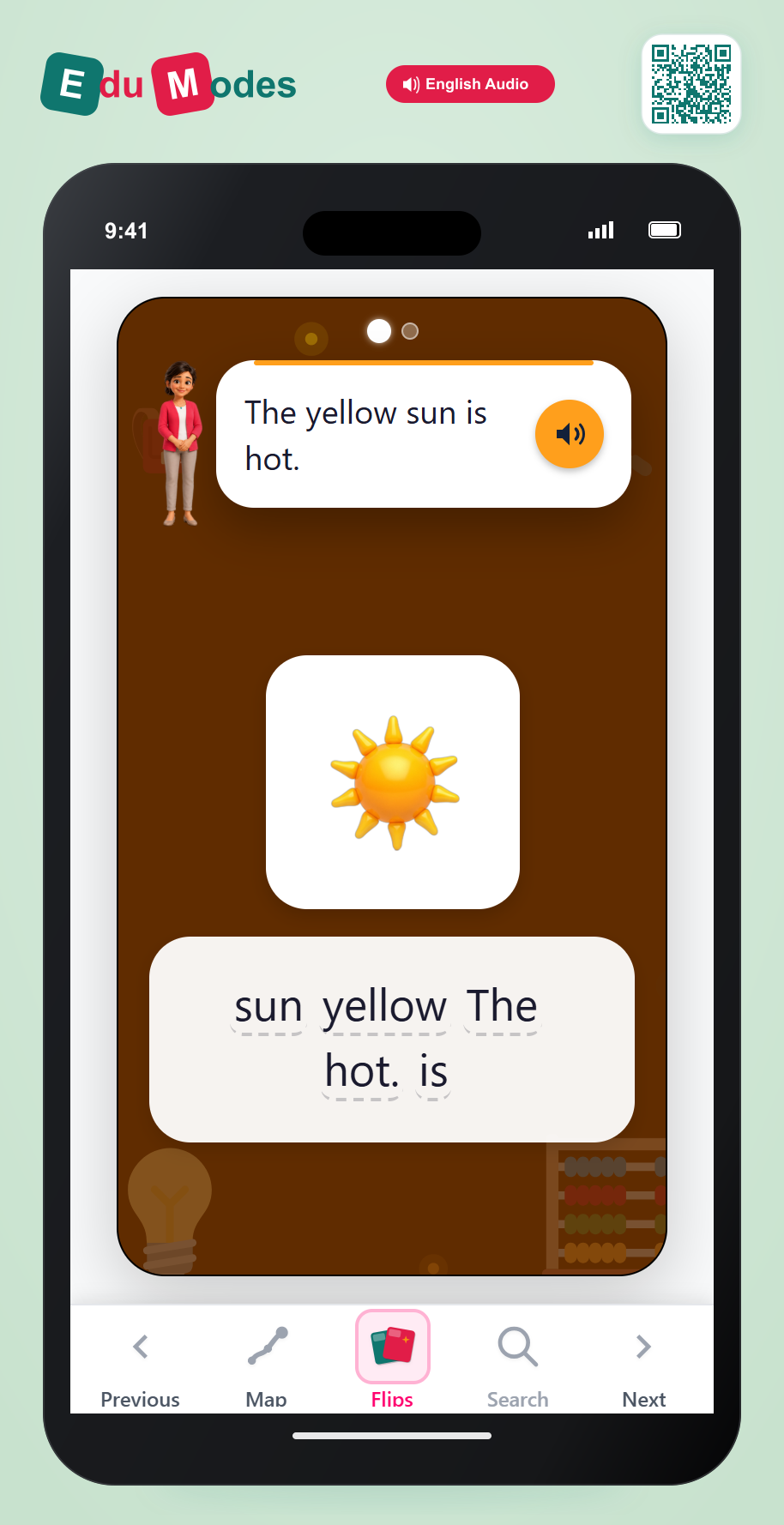 Find Word in a Sentence - Part 2 - Interactive Learning Game Preview