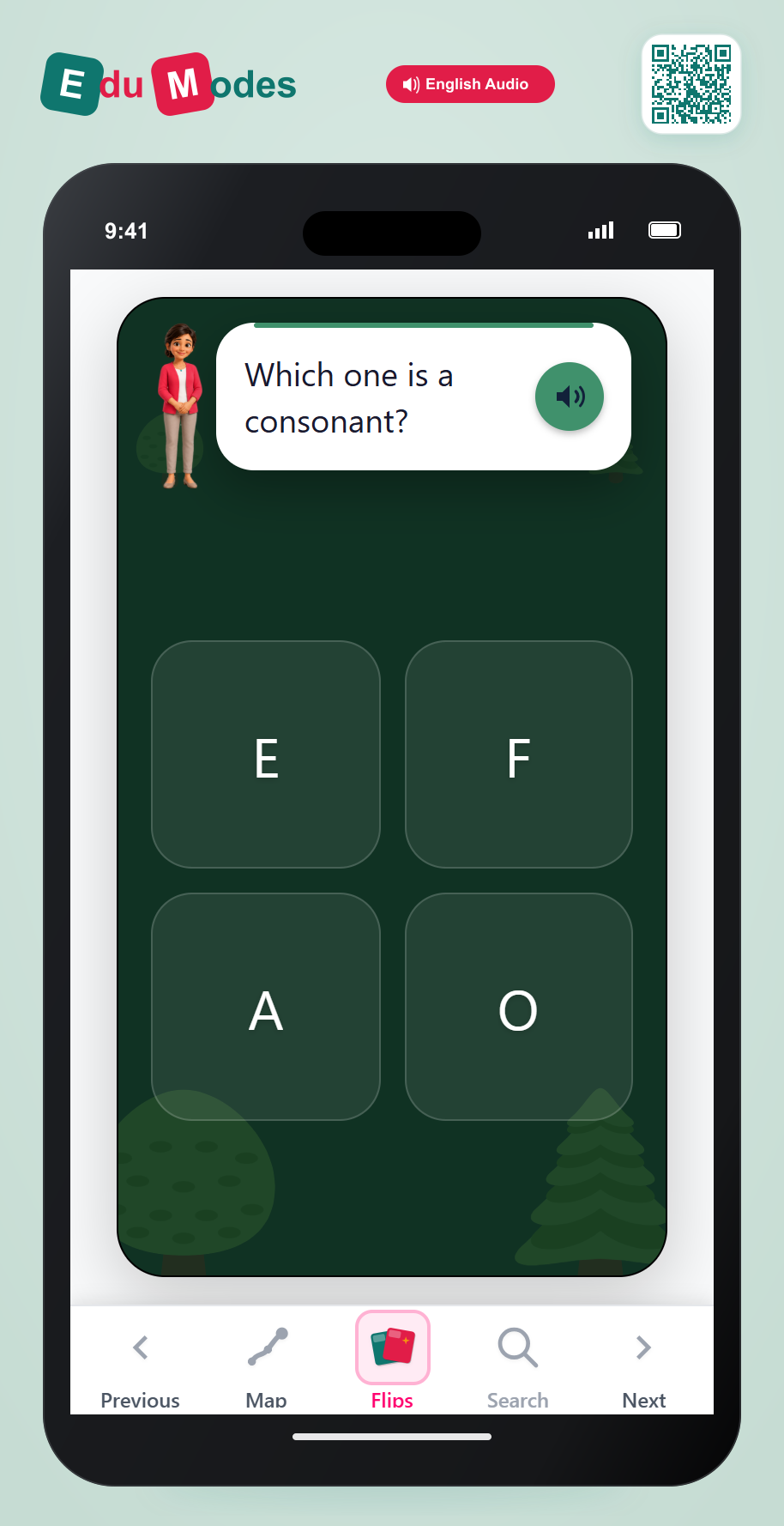 Find the Consonant 1 - Interactive Learning Game Preview