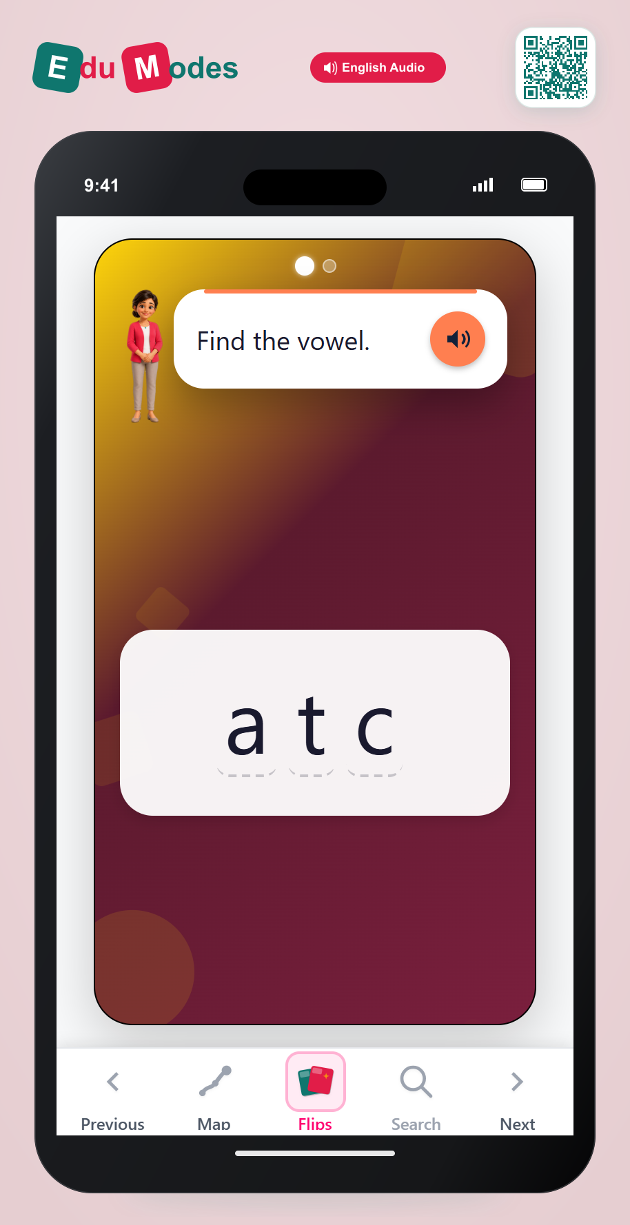 Find the Vowel A - 1 - Interactive Learning Game Preview