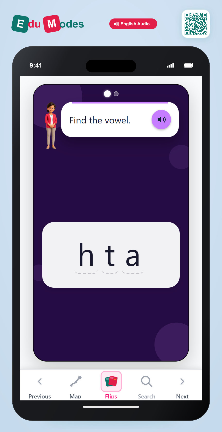 Find the Vowel A - 2 - Interactive Learning Game Preview