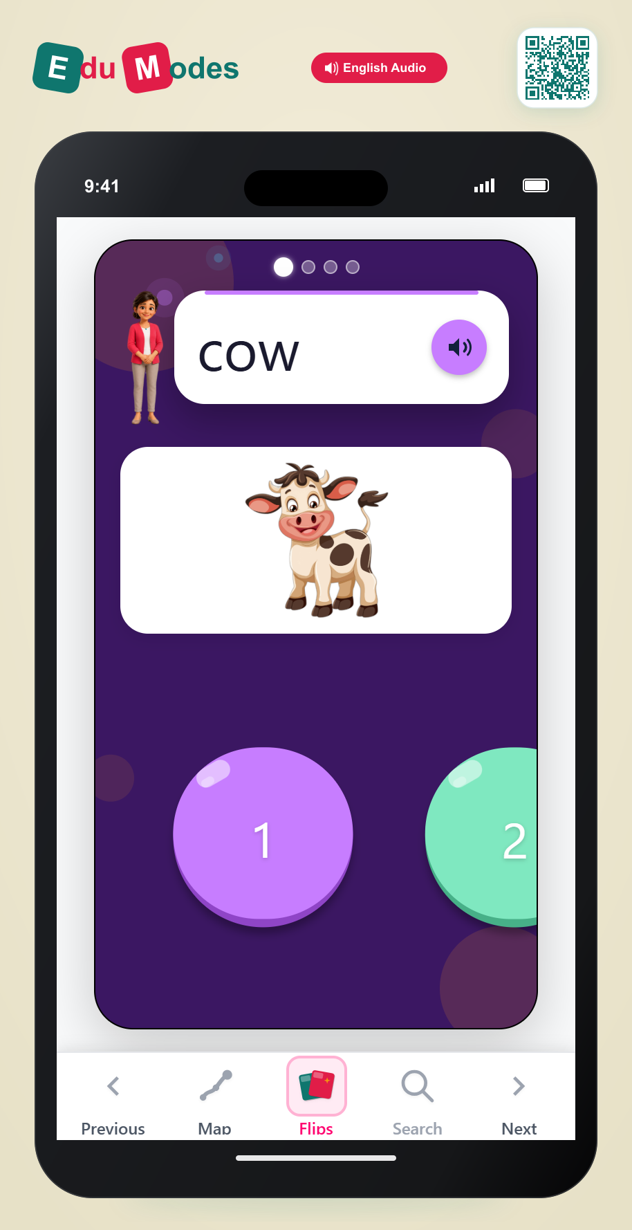 More Animal Syllables - Interactive Learning Game Preview