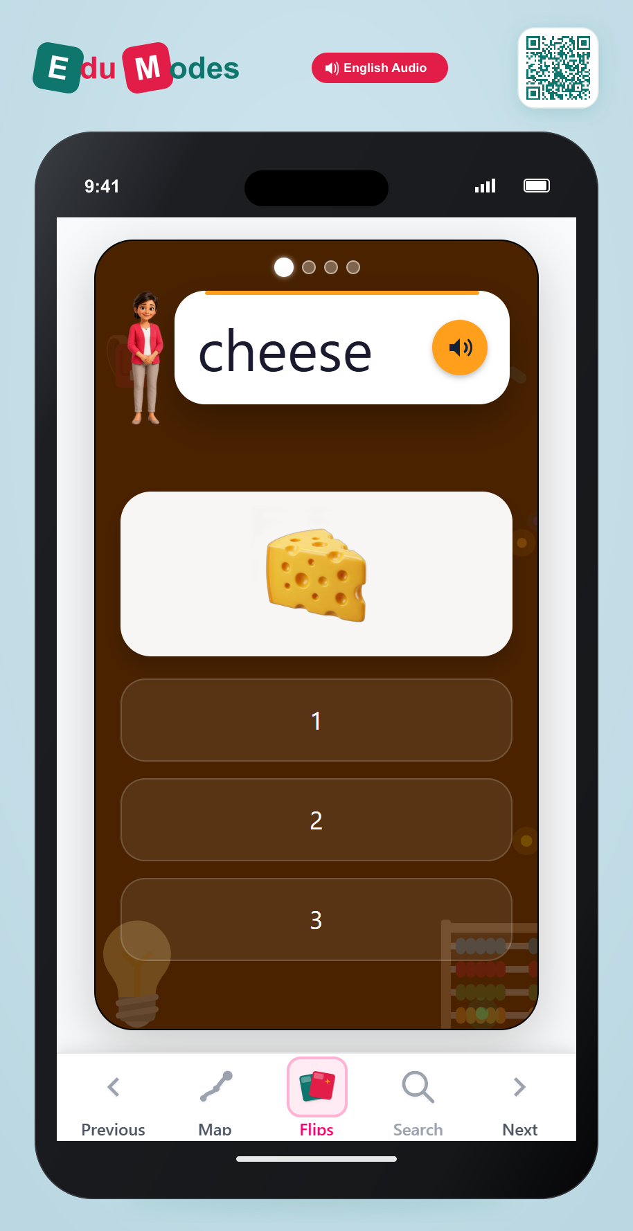 Syllables with Food - Interactive Learning Game Preview