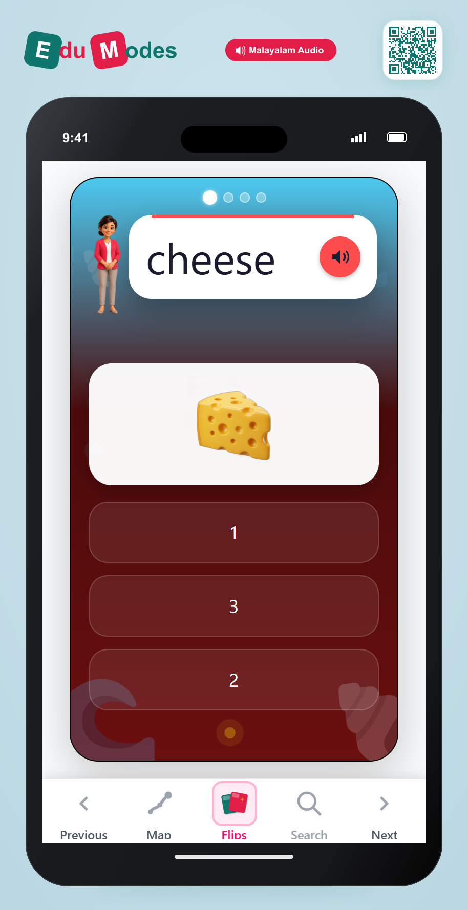Syllables with Food - Interactive Learning Game Preview