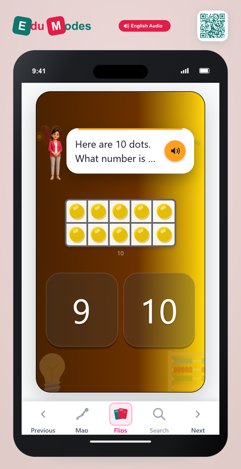 One Less Ten_frame_quiz 9 - Interactive Learning Game Preview