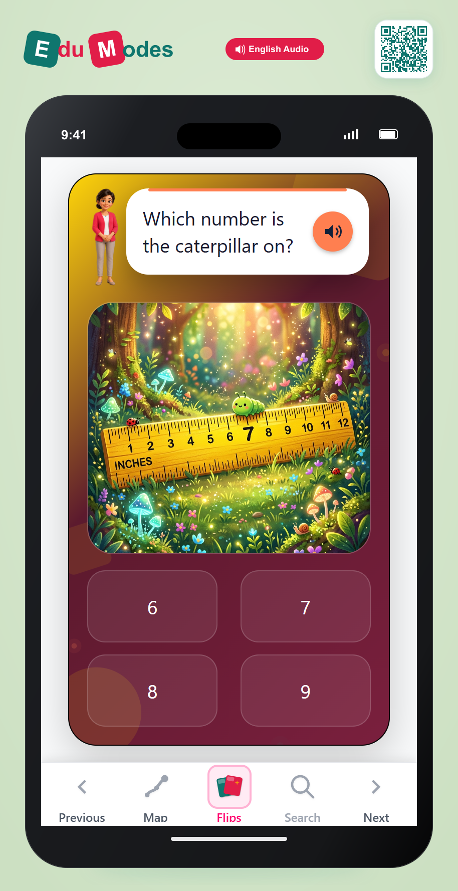 Number lines up to 10 - Ruler Quiz - Interactive Learning Game Preview
