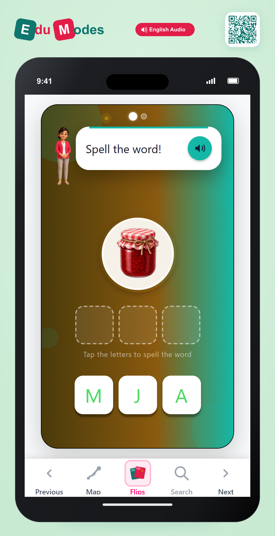 Identify Sounds in JAM & MUG - Interactive Learning Game Preview