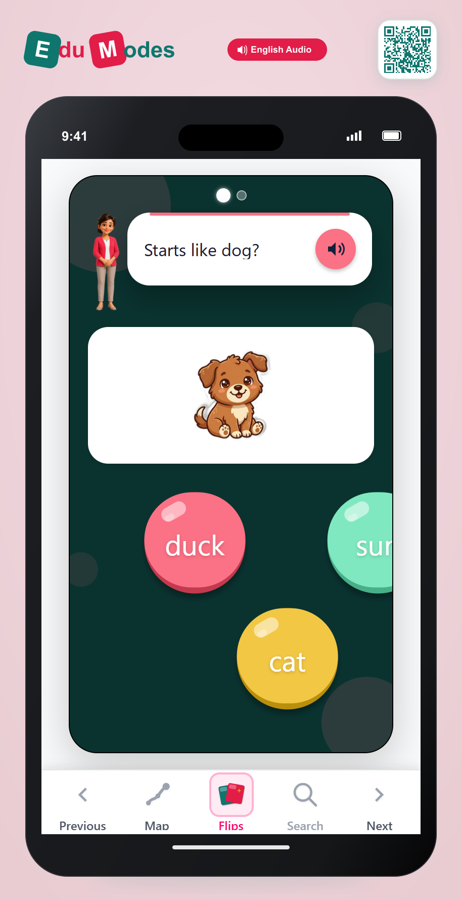 Which two words start with the same sound? - Part 1 - Interactive Learning Game Preview