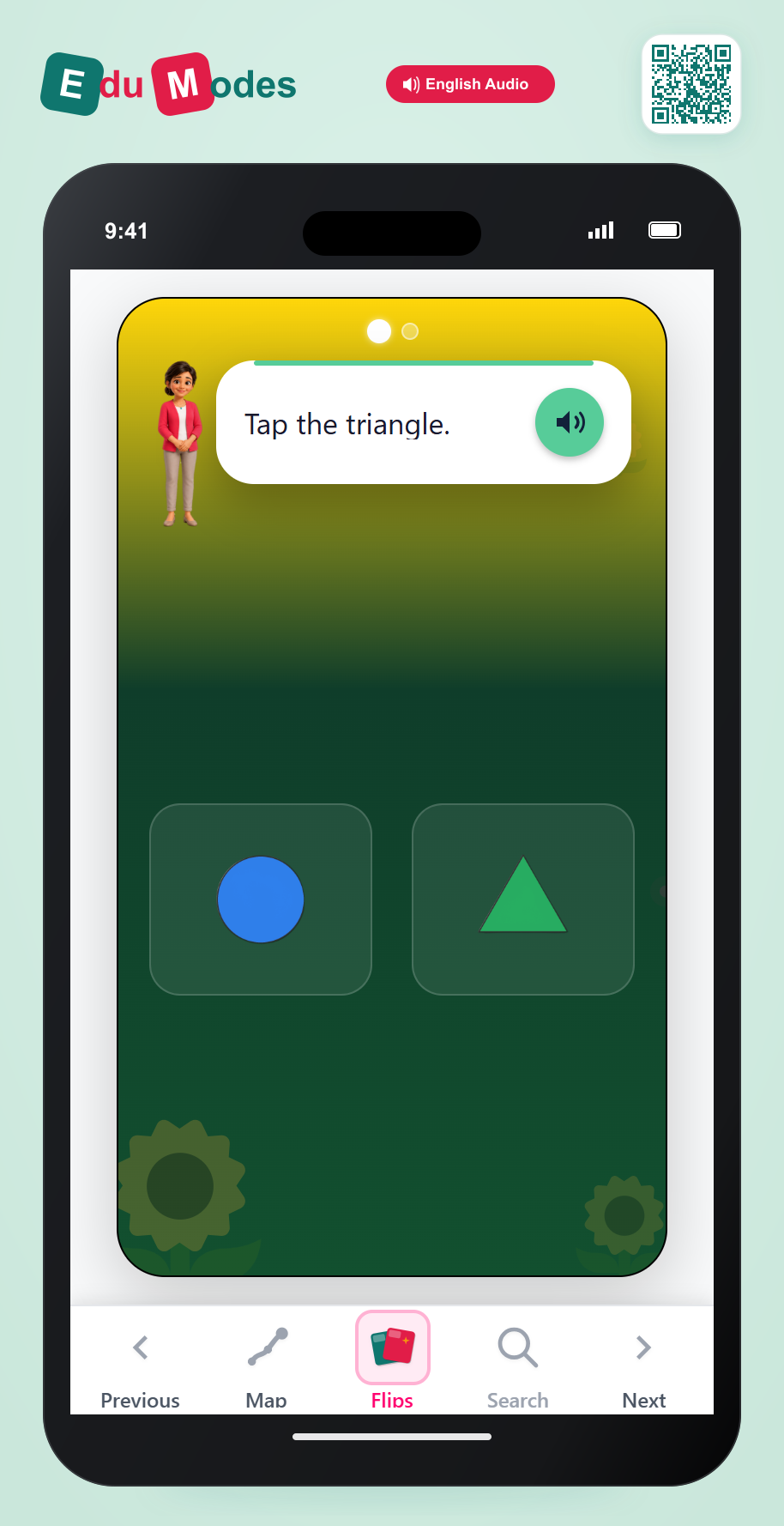 Triangle Peaks - Interactive Learning Game Preview