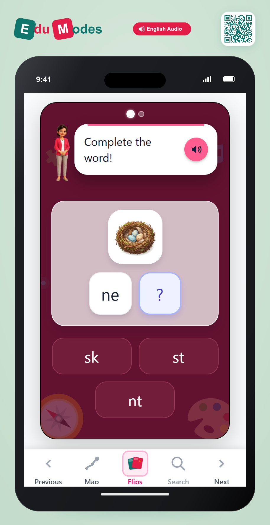 Intro to S Blends - Interactive Learning Game Preview