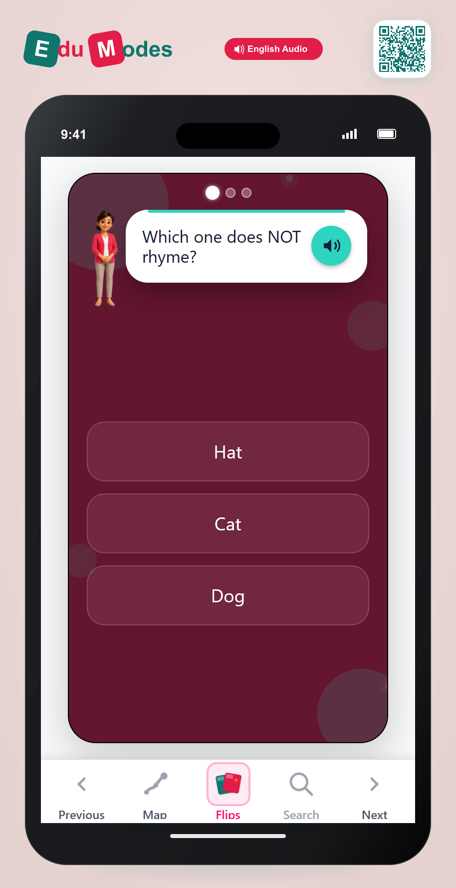 Odd One Out (CVC Set 1) - Interactive Learning Game Preview