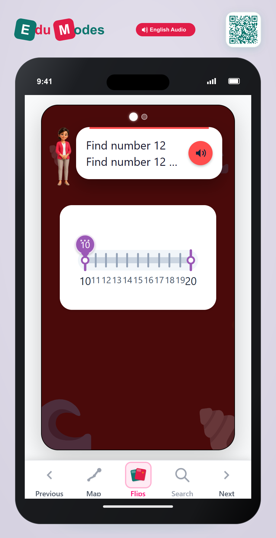 Place on Line 10-20 - Interactive Learning Game Preview