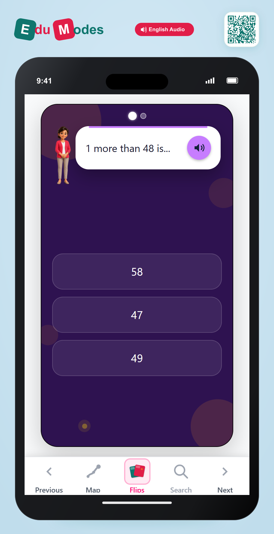 Hundred Chart - 1 More Abstract - Interactive Learning Game Preview