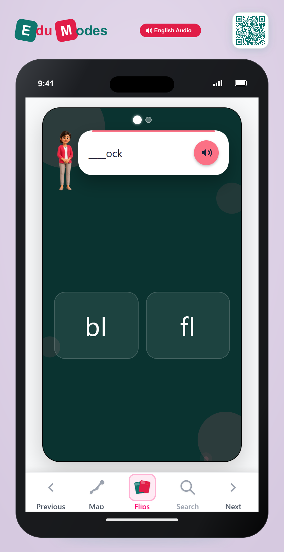 Choose the Starting L-Blend - Interactive Learning Game Preview