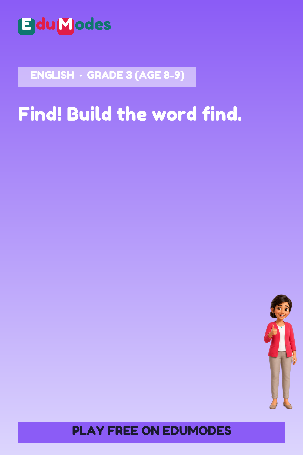 Long 'i' Patterns: Mixed Review - Part 2 - Interactive Learning Game Preview