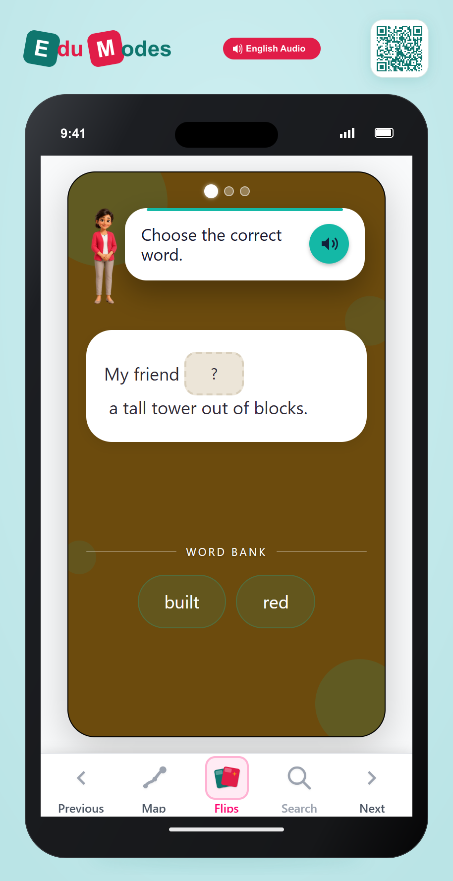 Identify action verbs: Complete Physical 6 - Interactive Learning Game Preview