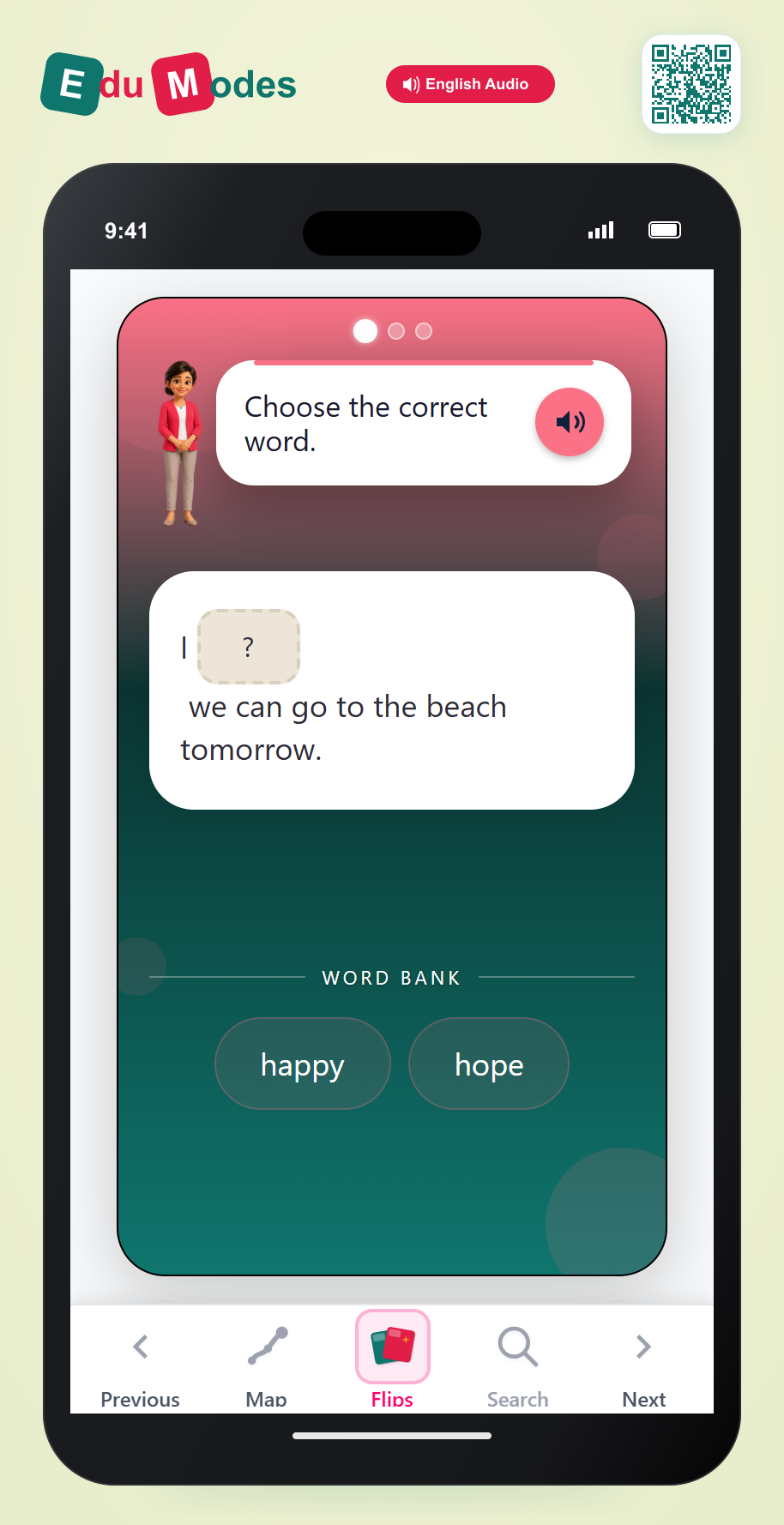 Identify action verbs: Complete Invisible 7 - Interactive Learning Game Preview