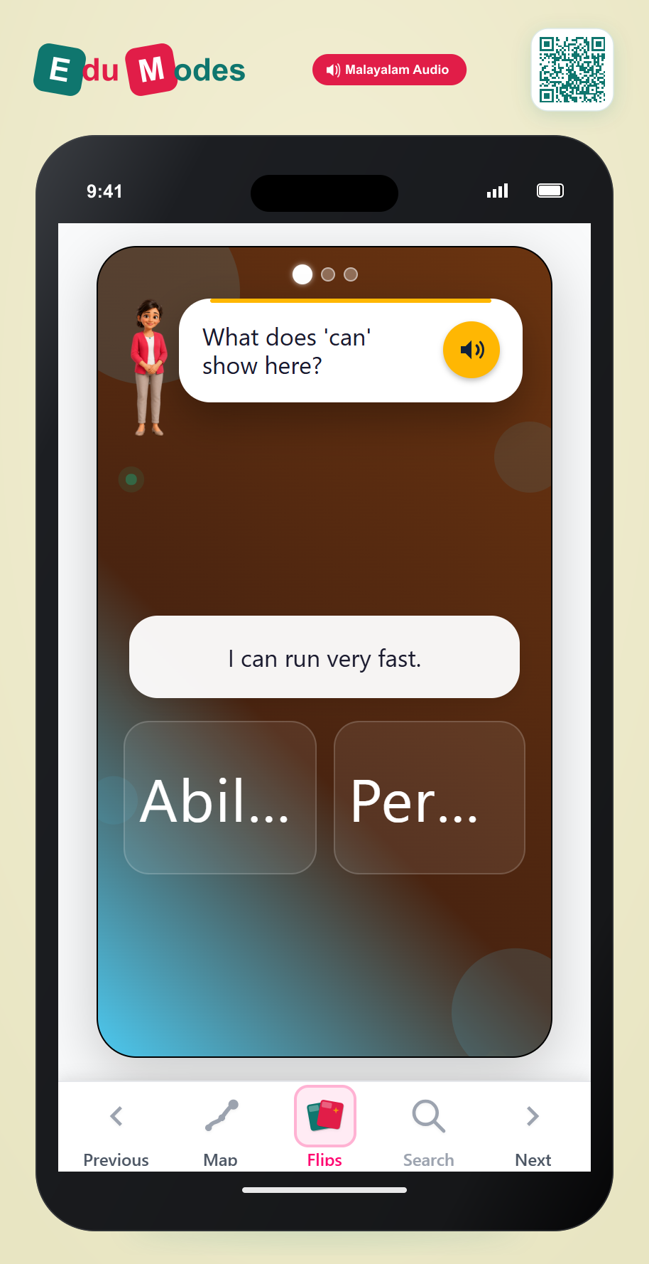 What does the modal verb show? - Mixed 1 (Malayalam) - Interactive Learning Game Preview