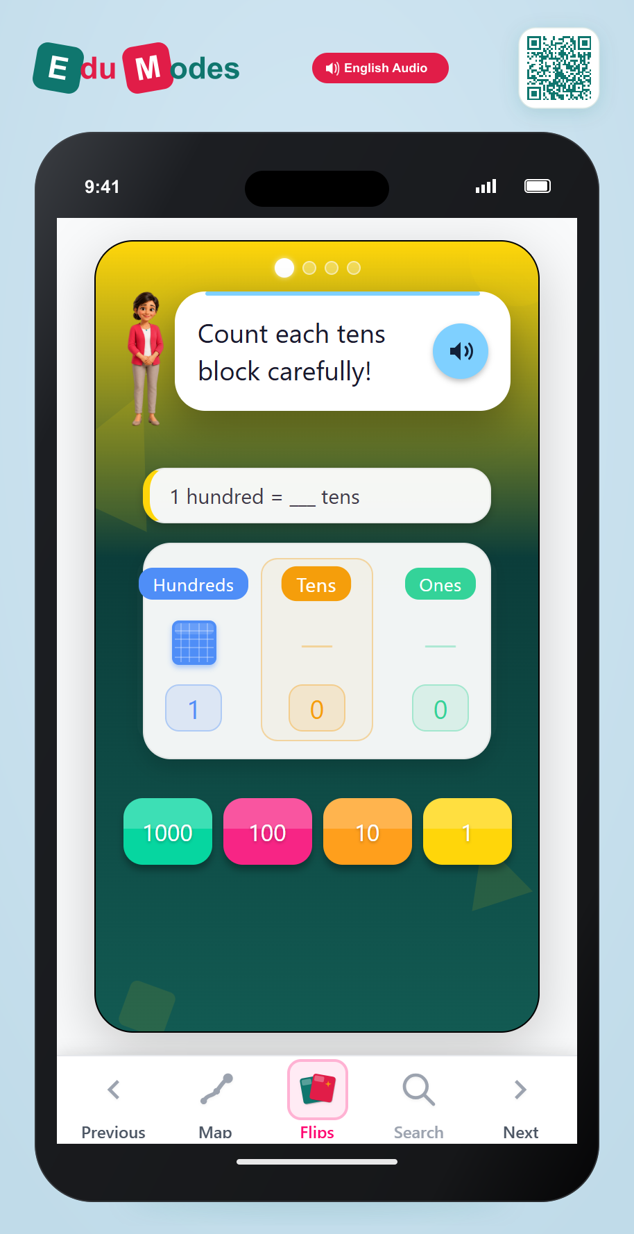 Convert to Smaller Units - Place Values - Interactive Learning Game Preview