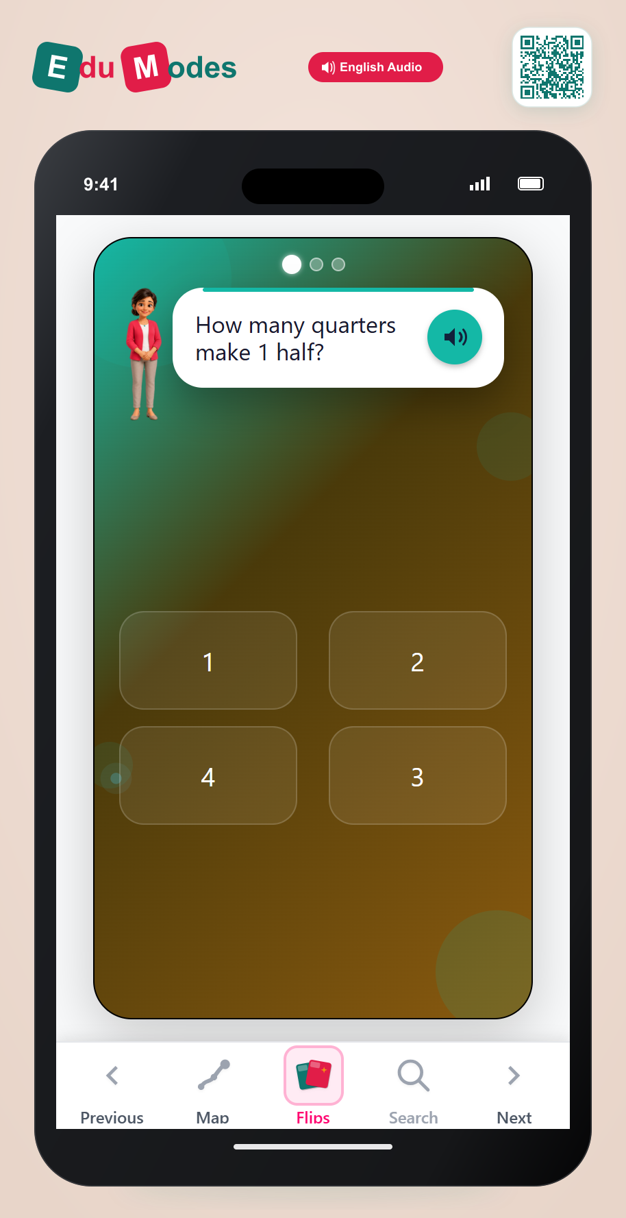 Fractions Review - Interactive Learning Game Preview