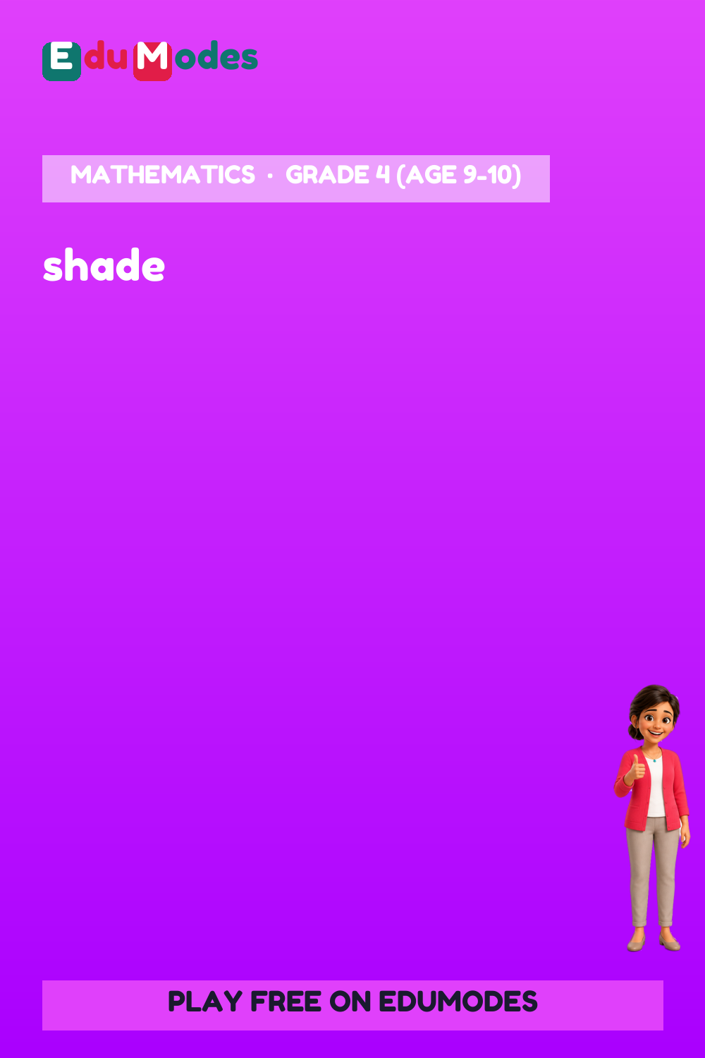 Match the fraction 3/4 (Malayalam) - Interactive Learning Game Preview