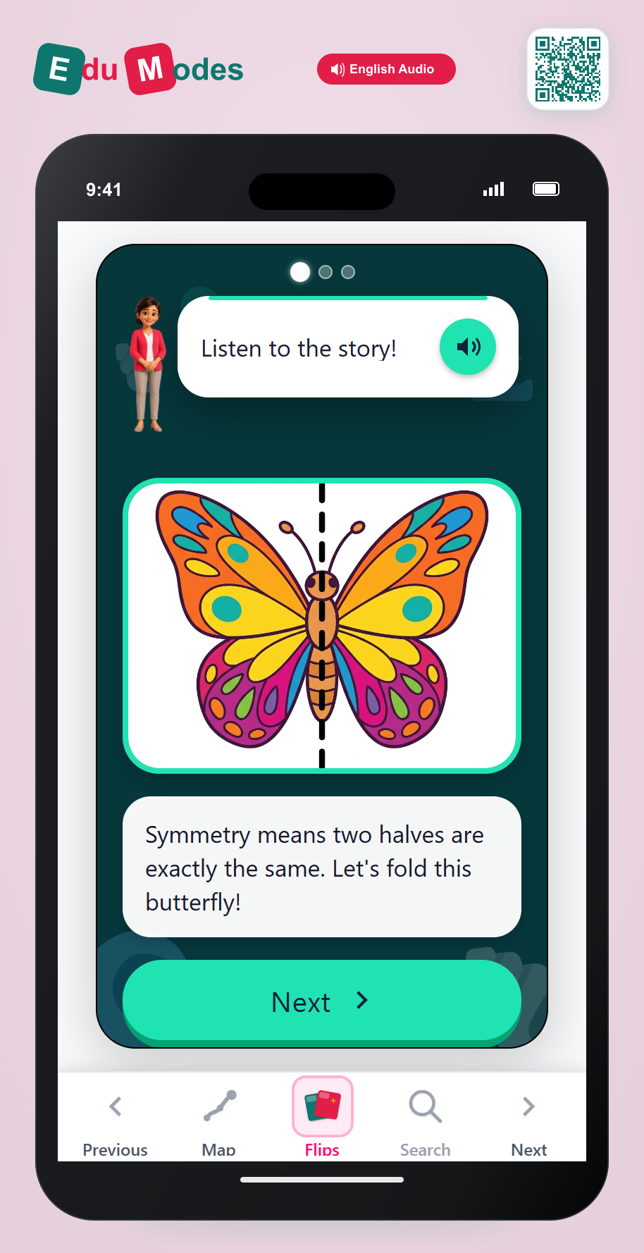 Introduction to Symmetry - Interactive Learning Game Preview