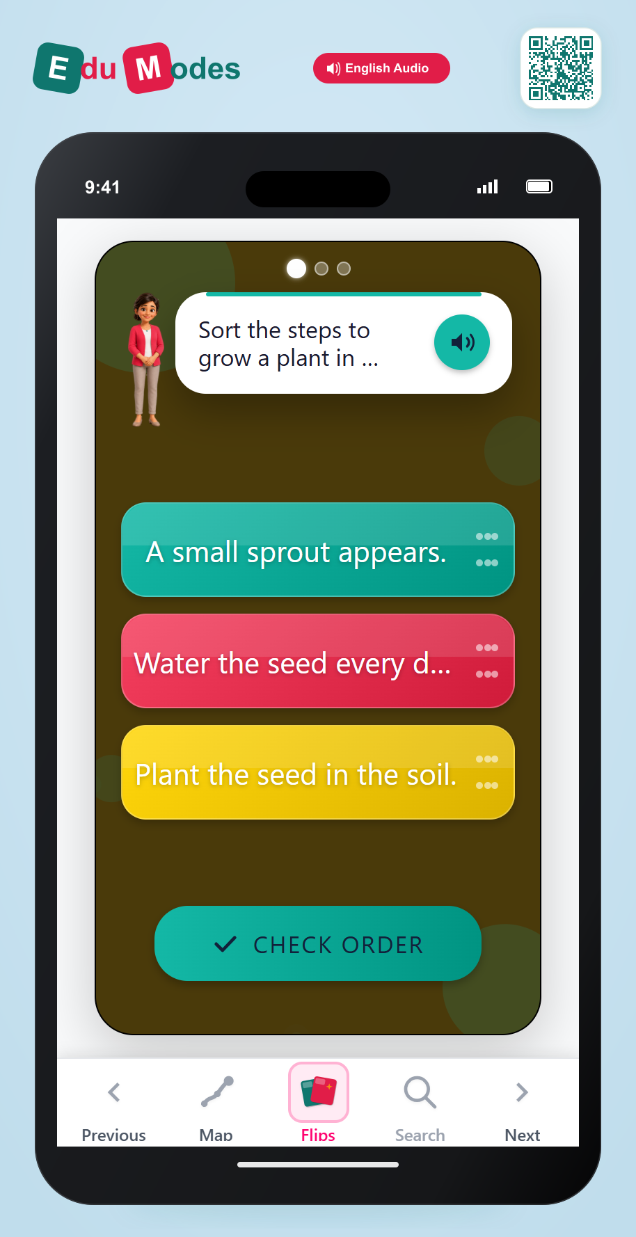 Order Events - Nature - Interactive Learning Game Preview